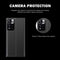 For Samsung Galaxy S22 Ultra 5G Side Display Magnetic Flip Plain Cloth + PC Case with Holder & Sleep / Wake-up Function(Silver)