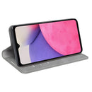 For Samsung Galaxy A33 5G Retro-skin Magnetic Leather Case with Holder & Card Slots & Wallet(Grey)