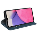 For Samsung Galaxy A33 5G Retro-skin Magnetic Leather Case with Holder & Card Slots & Wallet(Dark Blue)