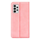 For Samsung Galaxy A33 5G Retro-skin Magnetic Leather Case with Holder & Card Slots & Wallet(Pink)