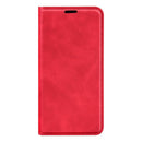 For Samsung Galaxy A33 5G Retro-skin Magnetic Leather Case with Holder & Card Slots & Wallet(Red)