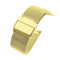 For Huawei Watch GT 3 42mm Stainless Steel Milan Double Buckle Watch Band(Gold)
