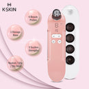 K-SKIN KD803A 3 Level Intensity Blackhead Removal Pore Cleaner Suction Rechargeable Black Spot Cleaner Facial Cleaning Machine