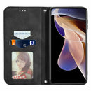 For Xiaomi Redmi Note 11 Pro China /11 Pro+ Retro Skin Feel Magnetic Horizontal Flip Leather Case(Black)