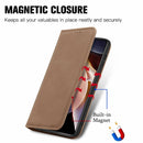 For Xiaomi Redmi Note 11 Pro China /11 Pro+ Retro Skin Feel Magnetic Horizontal Flip Leather Case(Brown)
