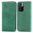 For Xiaomi Redmi Note 11 Pro China /11 Pro+ Retro Skin Feel Magnetic Horizontal Flip Leather Case(Green)