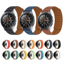 Silicone Magnetic Watch Band For Samsung Galaxy Watch Active(Brown)