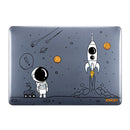 ENKAY Spaceman Pattern Laotop Protective Crystal Case for MacBook Air 13.3 inch A2179 / A2337(Spaceman No.1)