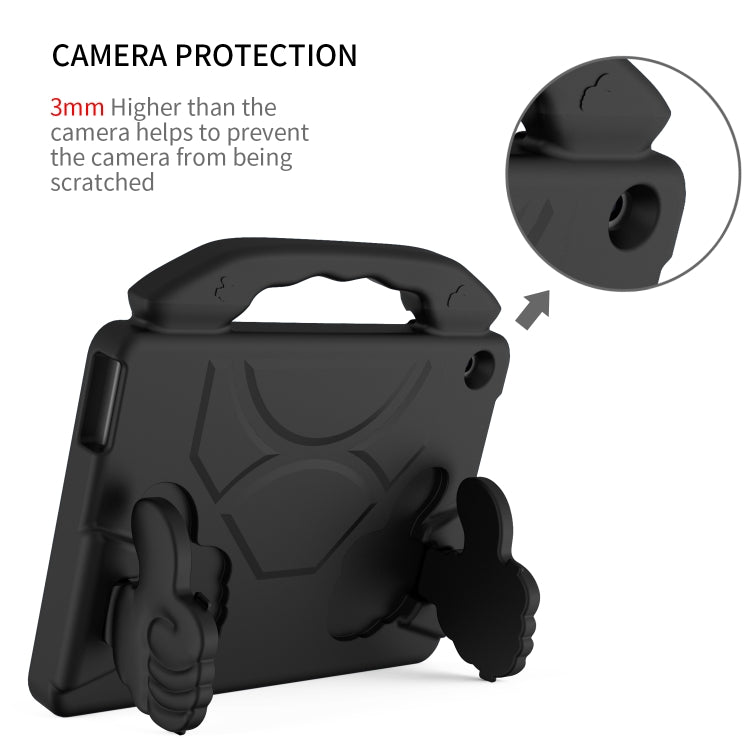 For Lenovo Tab M10 HD 10.1 TB-X505F/X505N EVA Shockproof Tablet Case with Thumb Bracket(Black)