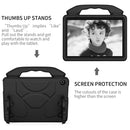 For Lenovo Tab M10 HD 10.1 TB-X505F/X505N EVA Shockproof Tablet Case with Thumb Bracket(Black)