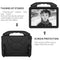 For Lenovo Tab M10 HD 10.1 TB-X505F/X505N EVA Shockproof Tablet Case with Thumb Bracket(Black)
