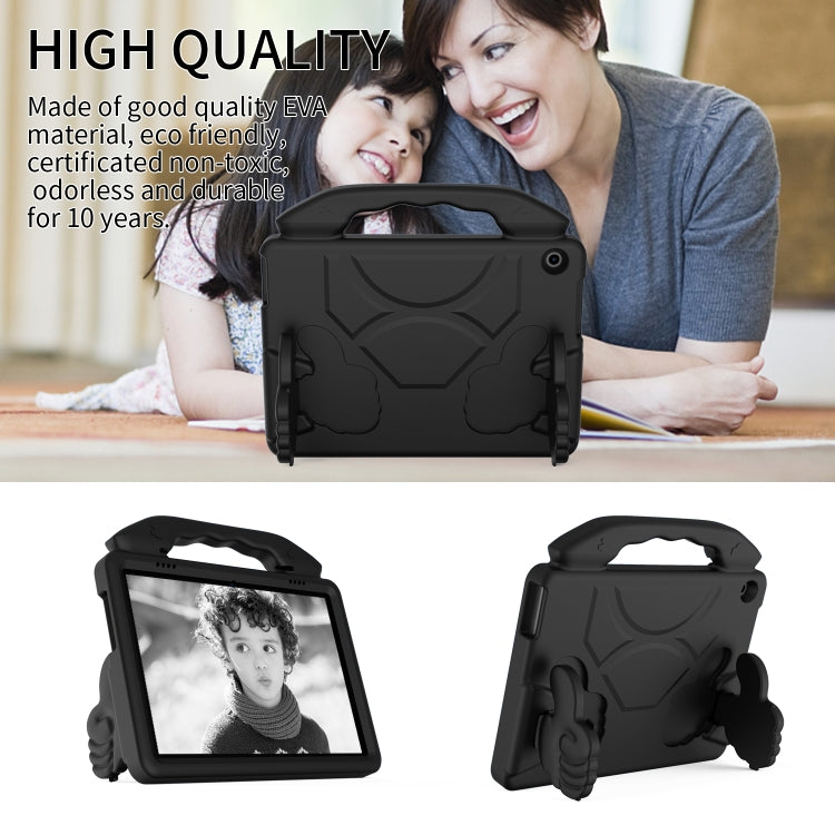 For Lenovo Tab M10 HD 10.1 TB-X505F/X505N EVA Shockproof Tablet Case with Thumb Bracket(Black)