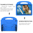 For Lenovo Tab M10 HD 10.1 TB-X505F/X505N EVA Shockproof Tablet Case with Thumb Bracket(Blue)