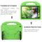 For Lenovo Tab M10 HD 10.1 TB-X505F/X505N EVA Shockproof Tablet Case with Thumb Bracket(Green)