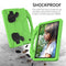 For Lenovo Tab M10 HD 10.1 TB-X505F/X505N EVA Shockproof Tablet Case with Thumb Bracket(Green)