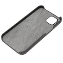 Ring Holder PU Phone Case For Samsung Galaxy A22 5G / F42 5G(Black)
