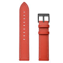 For Huawei Watch GT3 42mm / Watch GT2 42mm First Layer Leather Sewing Thread Watch Band (Red)