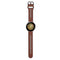 For Huawei Watch GT 3 42mm / Watch GT 2 42mm TPU +Lychee Pattern Leather Watch Band(Black)