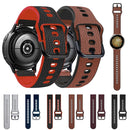 For Huawei Watch GT 3 42mm / Watch GT 2 42mm TPU +Lychee Pattern Leather Watch Band(Black)