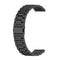 For Huawei watch GT 3 42mm / Watch GT 2 42mm Three Bead Stainless Steel Watch Band (Black)