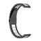 For Huawei watch GT 3 42mm / Watch GT 2 42mm Three Bead Stainless Steel Watch Band (Black Silver)