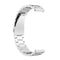 For Huawei watch GT 3 42mm / Watch GT 2 42mm Three Bead Stainless Steel Watch Band (Silver Rose Gold)