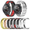 For Huawei watch GT 3 42mm / Watch GT 2 42mm Three Bead Stainless Steel Watch Band (Red)