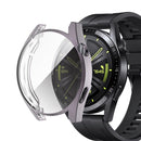 For Huawei Watch GT 3 46mm Fully Surrounded TPU Case with Protective Film(Black)