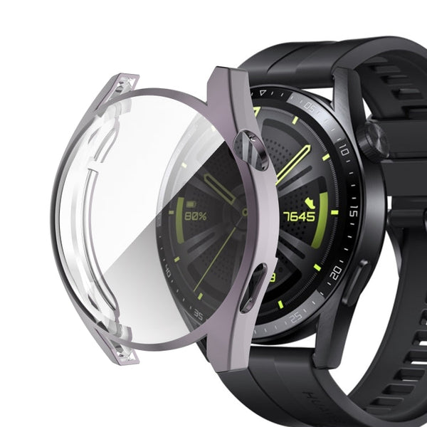 For Huawei Watch GT 3 42mm Fully Surrounded TPU Case with Protective Film(Grey)