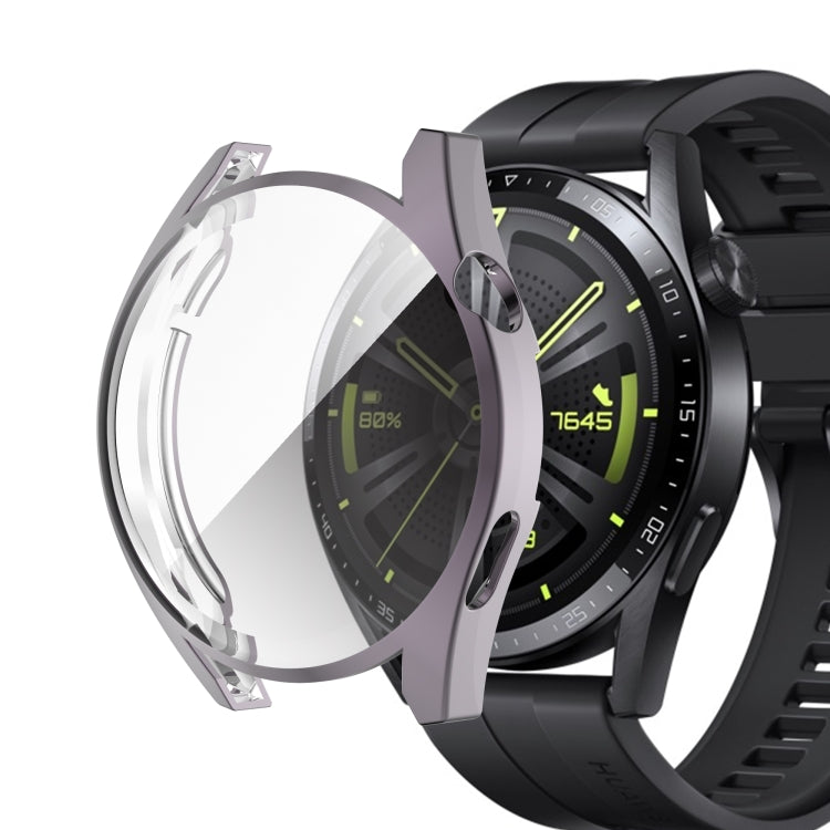 For Huawei Watch GT 3 42mm Fully Surrounded TPU Case with Protective Film(Grey)