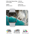 I7 mini 1.62 inch IP67 Waterproof Color Screen Smart Watch(Red)