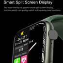 I7 mini 1.62 inch IP67 Waterproof Color Screen Smart Watch(Red)