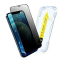 ENKAY Quick Stick Anti-peeping Tempered Glass Film For iPhone 12 Pro Max