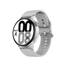 DT4 1.36 inch Silicone Watchband Color Screen Smart Watch(Silver)