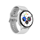 DT4 1.36 inch Silicone Watchband Color Screen Smart Watch(Silver)