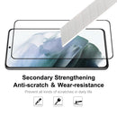 2 PCS For Samsung Galaxy S22 5G ENKAY Ultra-thin 0.2mm Full Glue Coverage Tempered Glass Protector