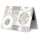ENKAY Hat-Prince Geometry Pattern Laotop Protective Crystal Case for MacBook Pro 14.2 inch A2442 2021(Geometry No.3)