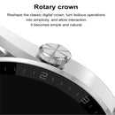 DT3 Max 1.36 inch Silicone Watchband Color Screen Smart Watch(Black)