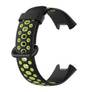 For Xiaomi Redmi Watch 2 Lite Two-Color Mixed Silicone Watch Band(Black+Green)