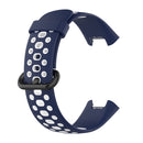 For Xiaomi Redmi Watch 2 Lite Two-Color Mixed Silicone Watch Band(Blue+White)