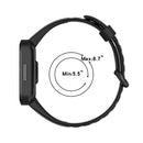 For Xiaomi Redmi Watch 2 Lite Two-Color Mixed Silicone Watch Band(Black+Blue)
