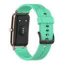 For Huawei Watch Fit mini Solid Silicone Watch Band(Light Green)