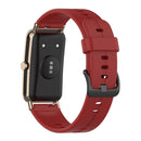 For Huawei Watch Fit mini Solid Silicone Watch Band(Red)