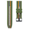 For Huawei Watch GT 2 Pro Rainbow Silicone Watch Band (Army Green)