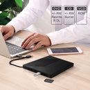 6-in-1 CD and DVD Recorder External USB 3.0 Optical Drive