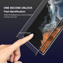 2 PCS For Samsung Galaxy S22 Ultra ENKAY 3D Curved Hot Bending Tempered Glass Full Film, Hole Unlock