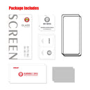 2 PCS For Samsung Galaxy A73 ENKAY 0.26mm 9H Tempered Glass Full Film