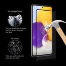 2 PCS For Samsung Galaxy A73 ENKAY 0.26mm 9H Tempered Glass Full Film