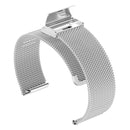 For Samsung Galaxy Watch 4 40mm / 44mm Milan Metal Steel Mesh Buckle Watch Band(Silver)