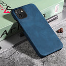 Ring Holder PU Phone Case For Samsung Galaxy A03 164mm(Blue)